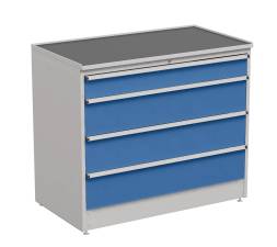 Тумба с выдвижными ящиками Treston 130/110-21, 61507021H