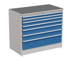 Тумба с выдвижными ящиками Treston 130/110-4, 61507004