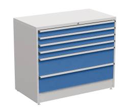 Тумба с выдвижными ящиками Treston 130/110-45, без верха, 61507645H